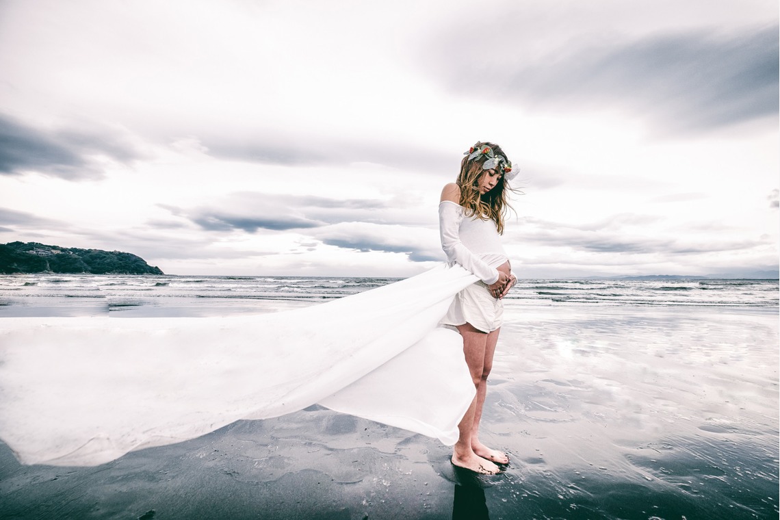 アトリエ　エピカ/清水　一哉が撮影した写真のアルバム「江ノ島　マタニティロケ」