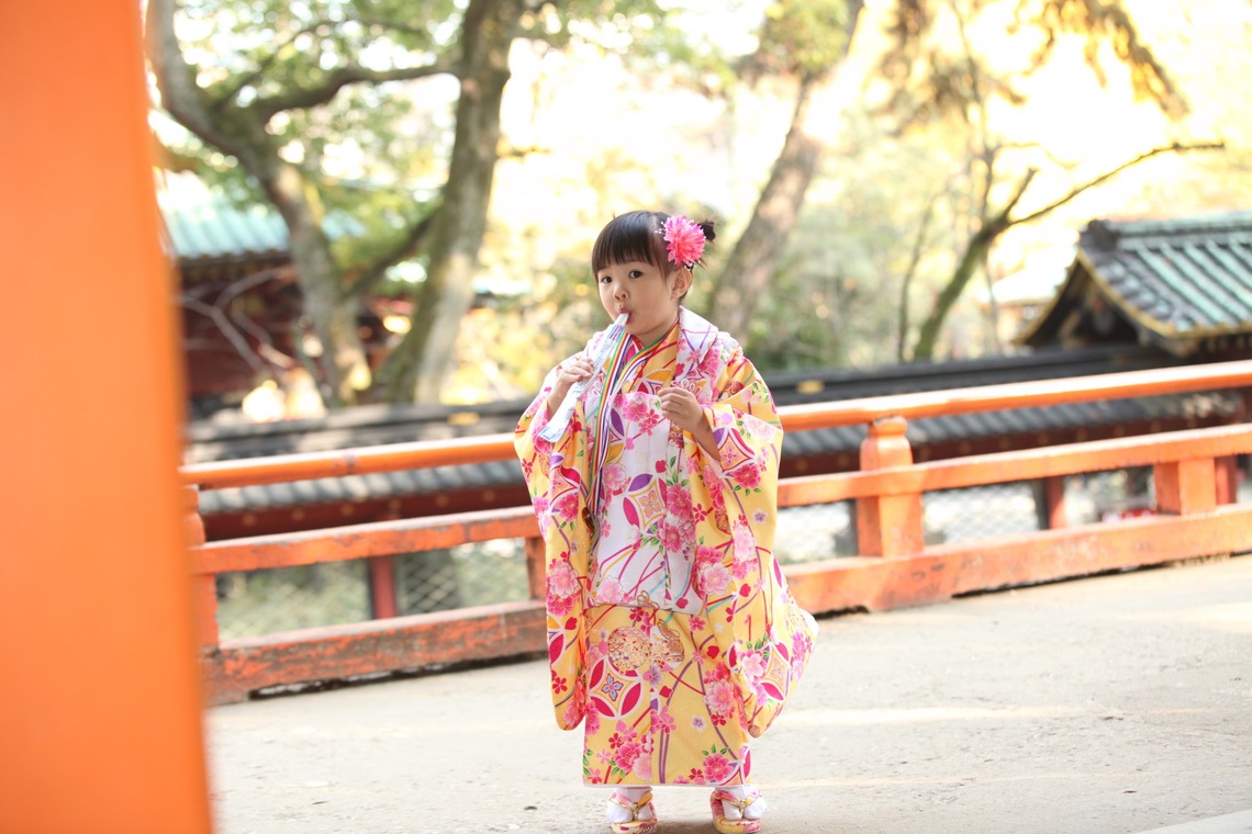 Kan Suzuki  photographyが撮影したエンゲージメントフォトのアルバム「根津神社　七五三」