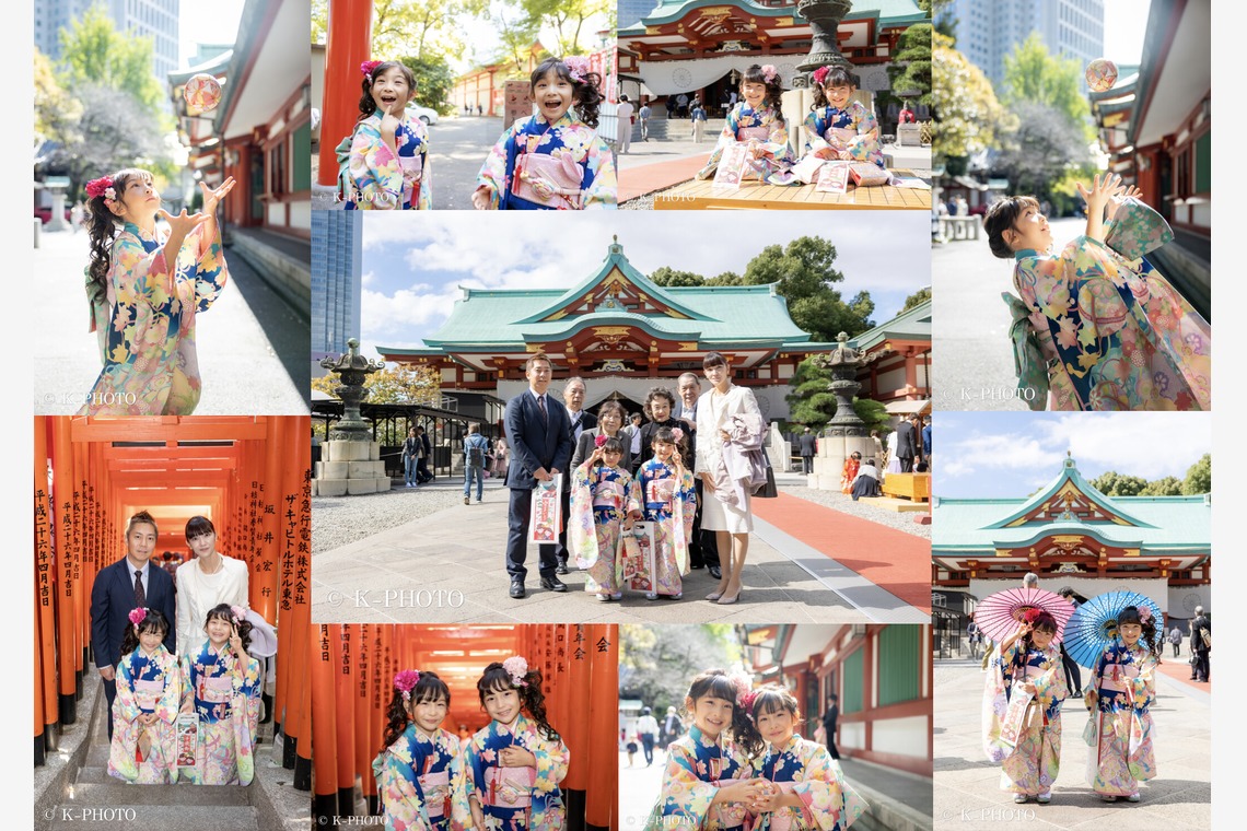 大森光太郎・K-PHOTOが撮影した家族写真(キッズ,ベビーフォト)のアルバム「七五三撮影」