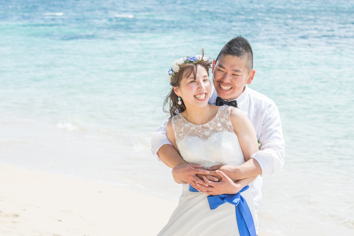スマイルケアンズが撮影した「ケアンズのグリーン島で憧れのビーチウエディング」の写真