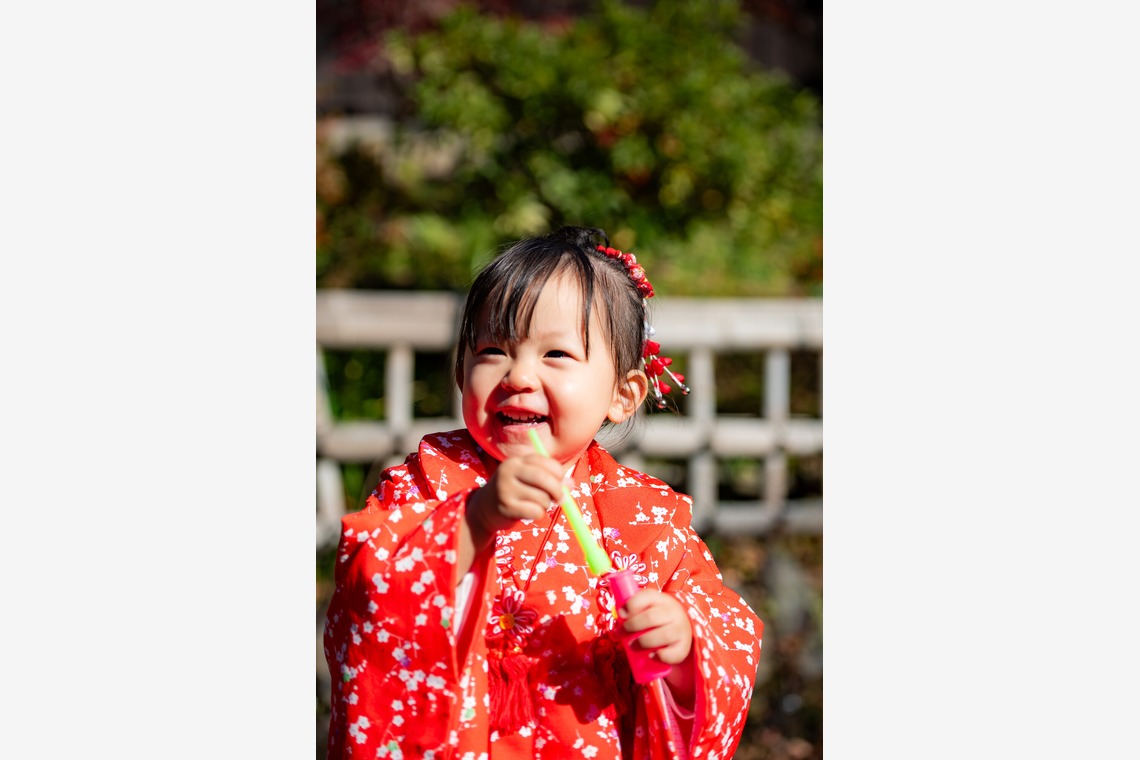 maruが撮影した「お寺で七五三」の写真