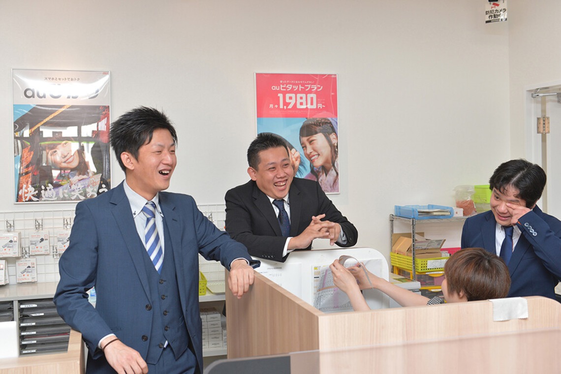 吉田佳央が撮影した「携帯ショップ 採用ぺージ用撮影」の写真