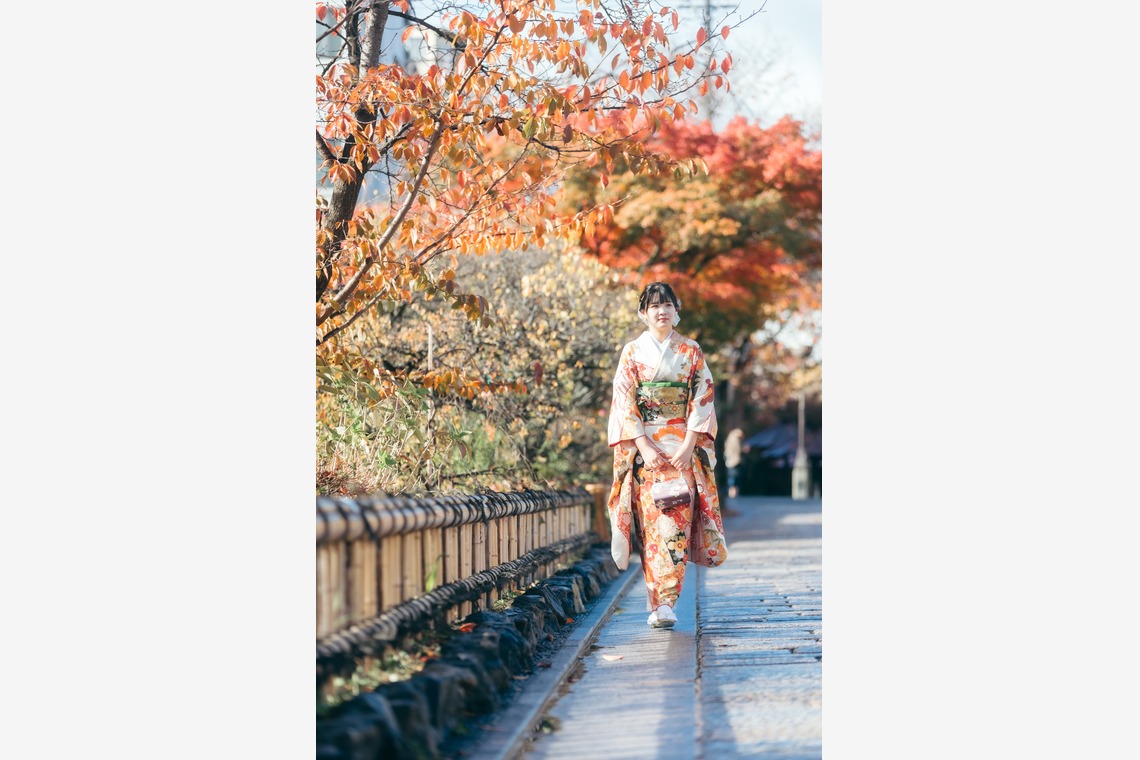 株式会社Ervaが撮影した写真のアルバム「成人式前撮り（祗園白川）」