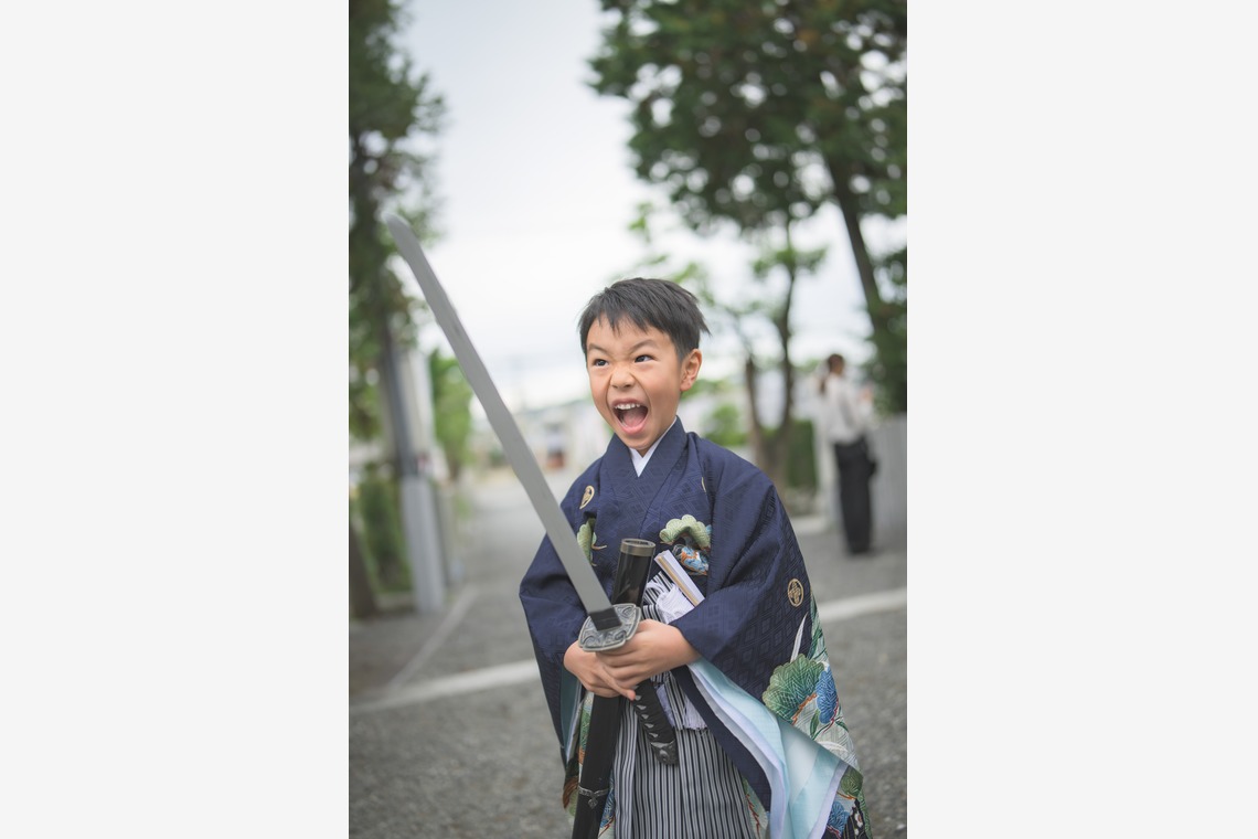 萬代　一樹が撮影した「七五三」の写真