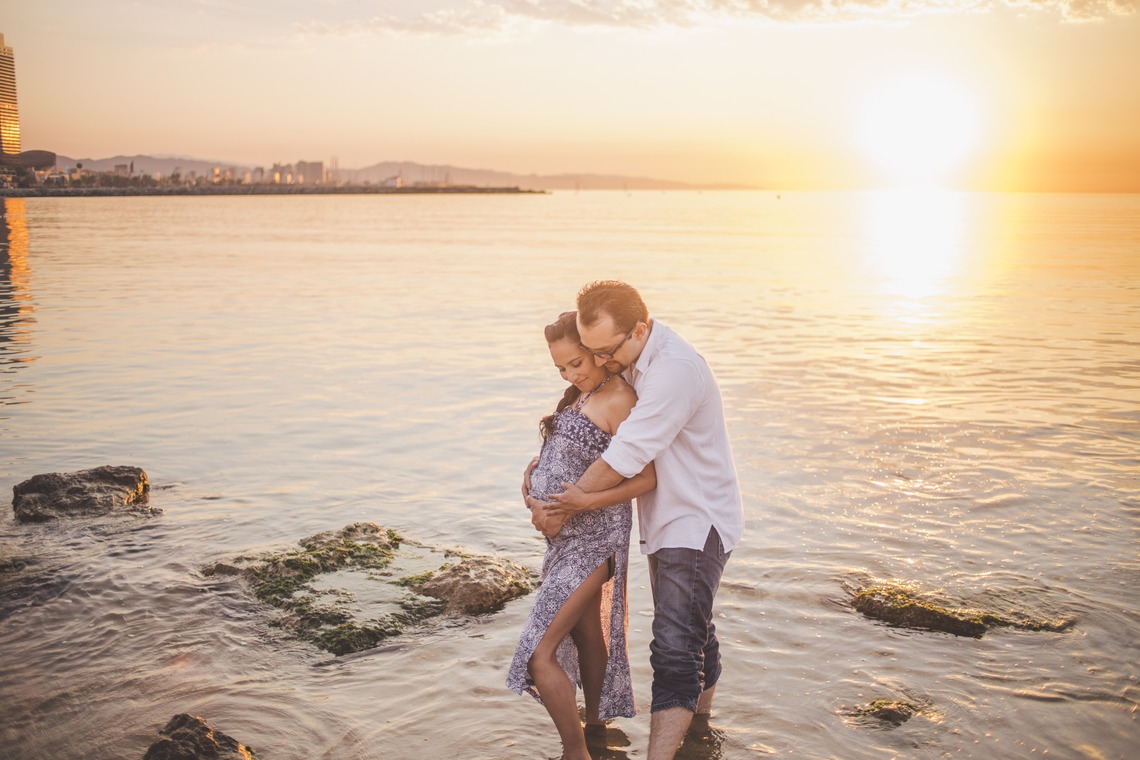 La Cristina Fotografia が撮影した「スペイン(バルセロナ)でのマタニティフォト」の写真