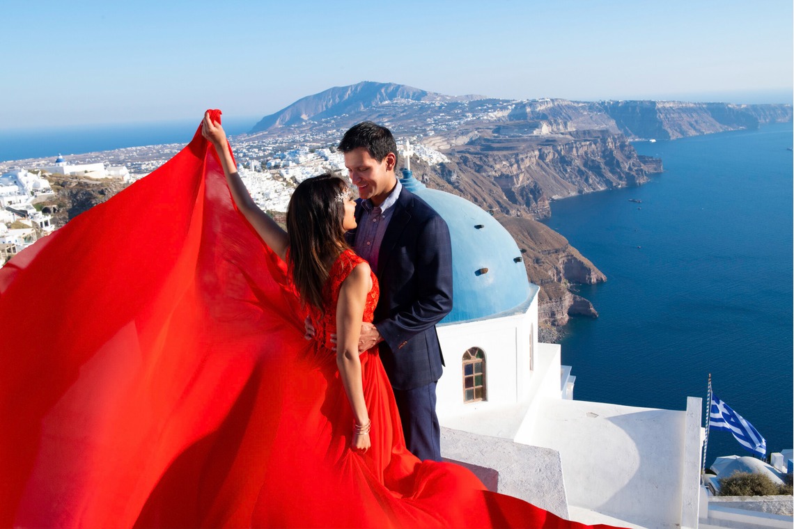 Olga Chalkiadakiが撮影した「Santorini Pre Wedding Session」の写真