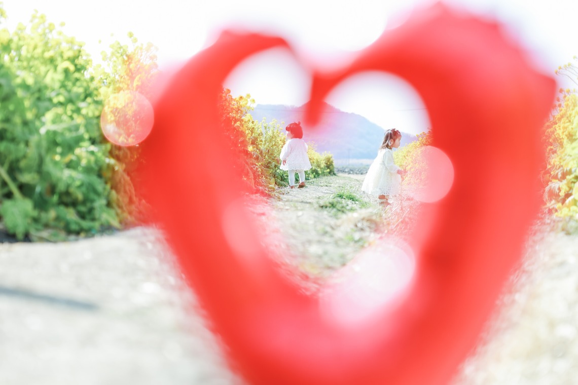 氏家惇志が撮影した「笠岡ベイファーム　菜の花✖︎ファミリー」の写真