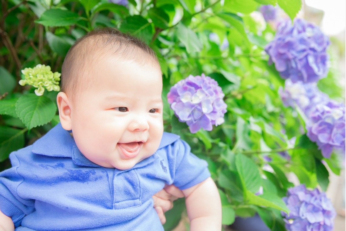 Chain of smile photography