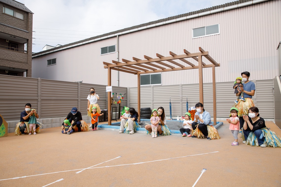 T.Matsumuraが出張撮影した家族写真(キッズ,ベビーフォト)などが写った「運動会（保育園）」の家族写真