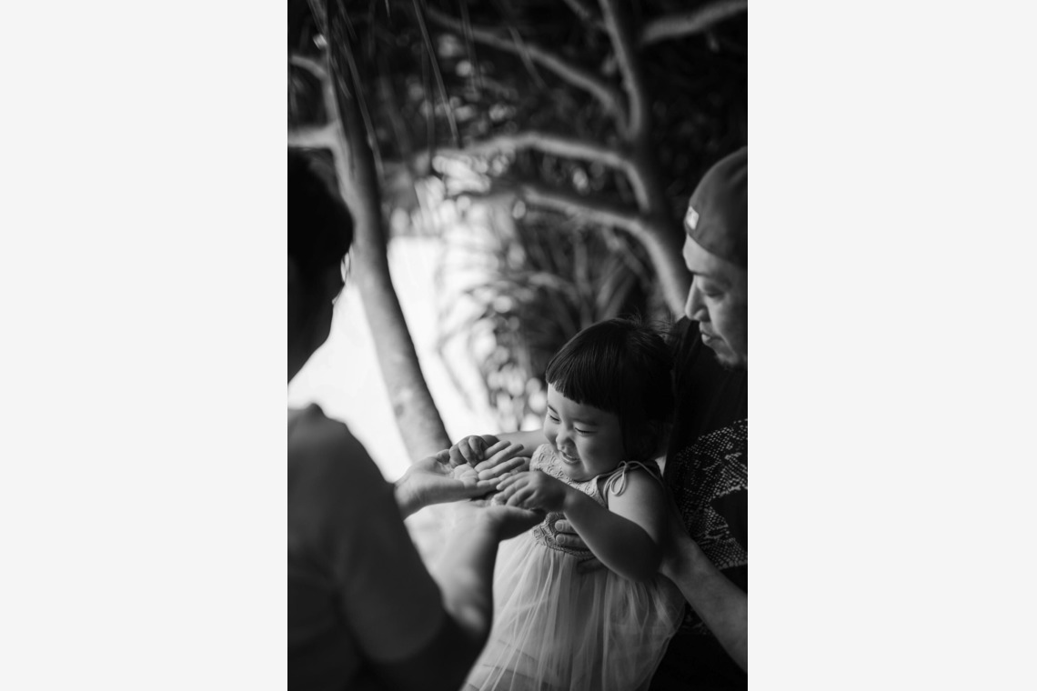 ポートレート沖縄が撮影した「天真爛漫な女の子３歳の誕生日」の写真