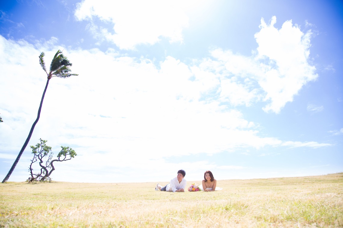 高野和希が撮影した「ハワイフォトウェディング」の写真