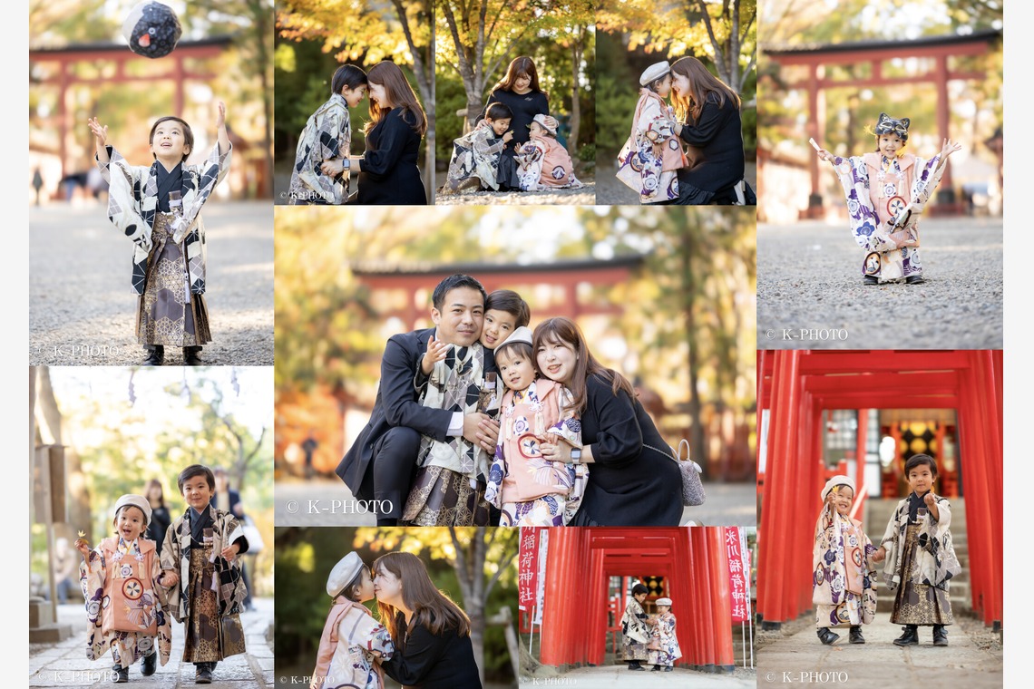 大森光太郎・K-PHOTOが撮影した家族写真(キッズ,ベビーフォト)のアルバム「七五三撮影」