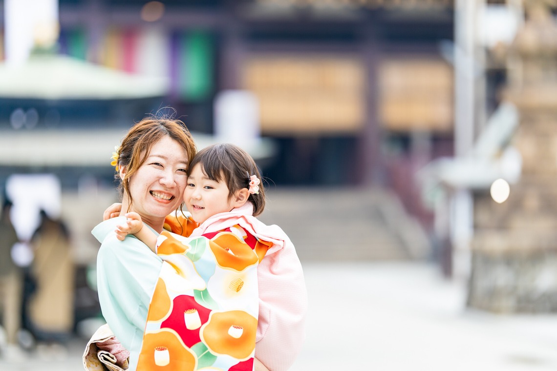 奥田大貴が撮影した「七五三」の写真