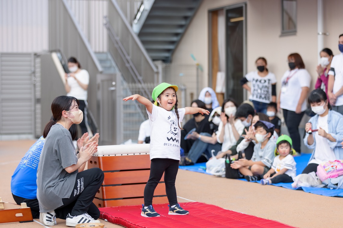 T.Matsumuraが出張撮影した家族写真(キッズ,ベビーフォト)などが写った「運動会（保育園）」の家族写真