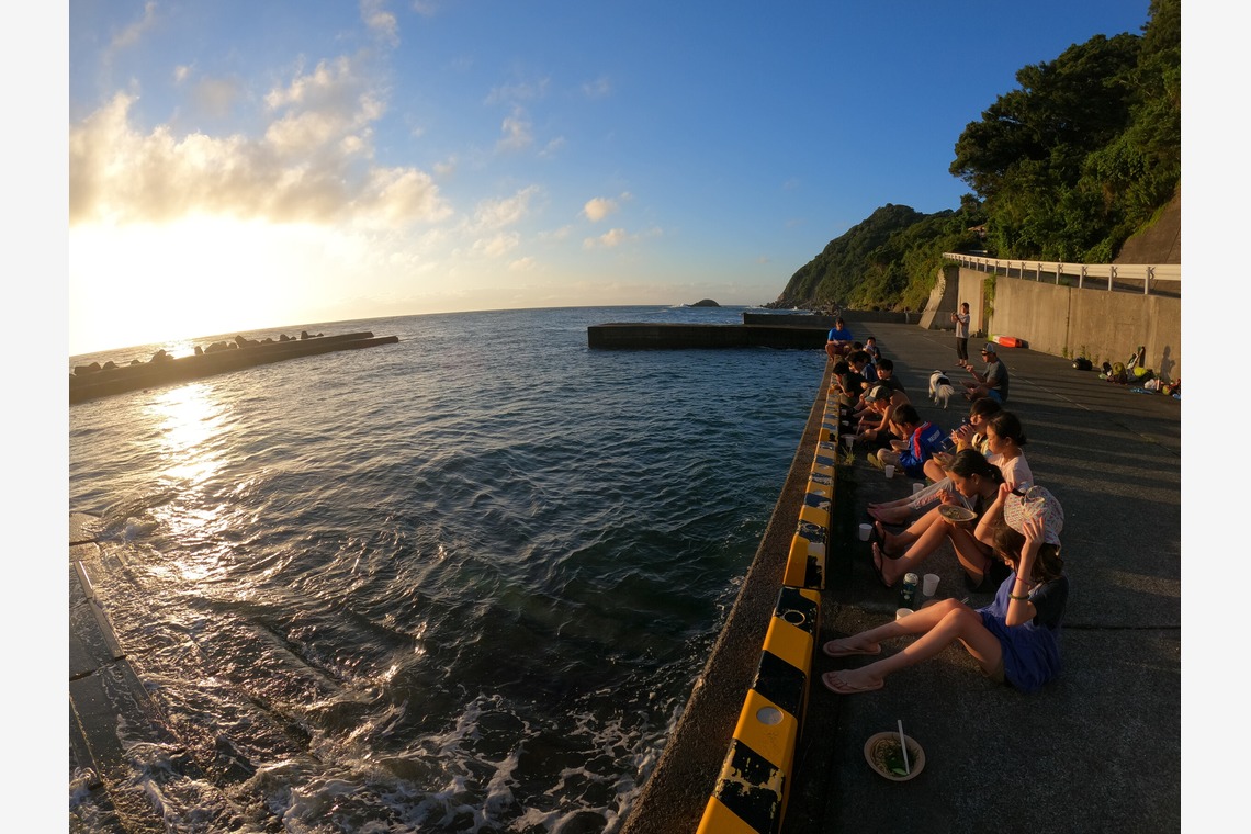 阿久津真理恵が撮影した「自然学校プログラムでの人物撮影（静岡県伊豆市）」の写真