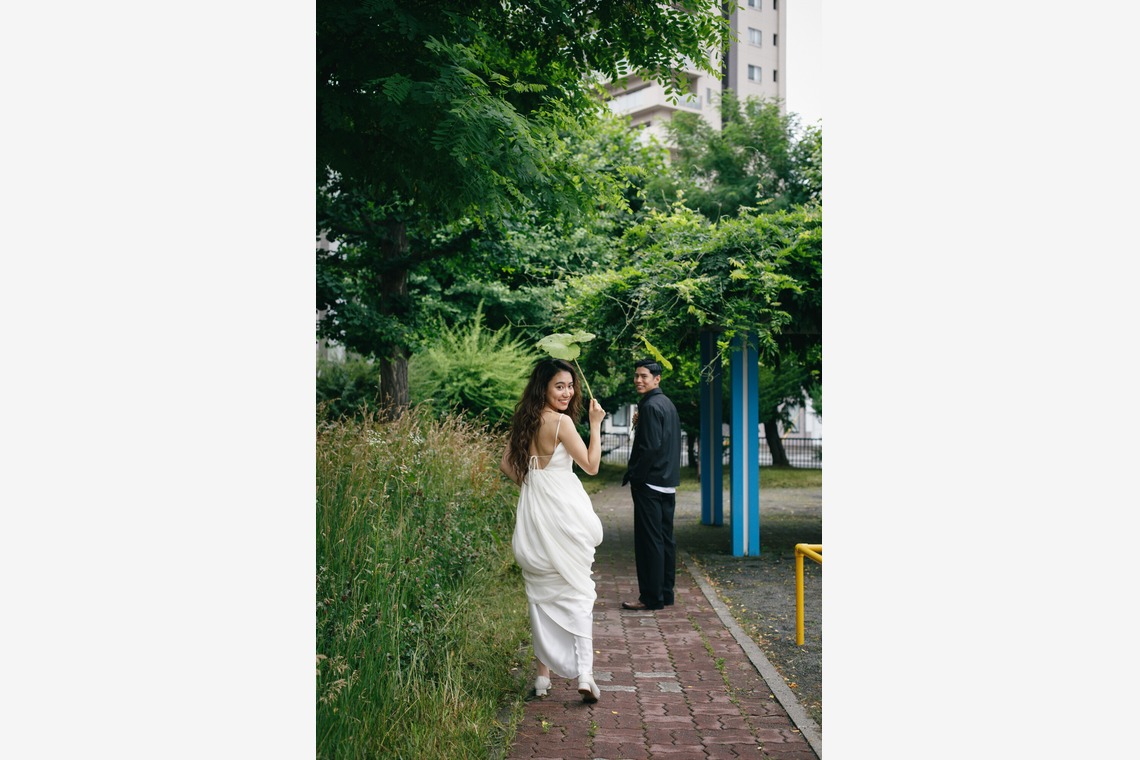 uno e creative act.が撮影した「街中スナップで残す二人だけのラブストーリーフォト」の写真