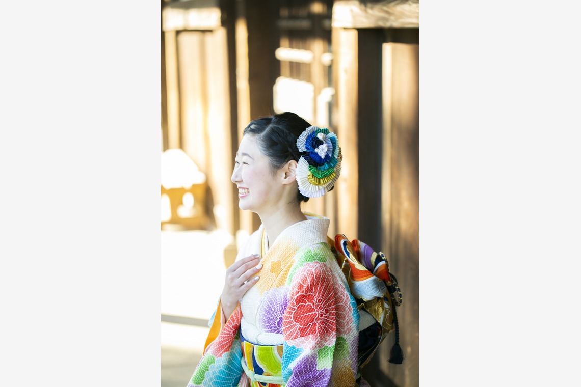 布川航太が出張撮影した家族写真(キッズ,ベビーフォト)などが写った「成人撮影」の家族写真