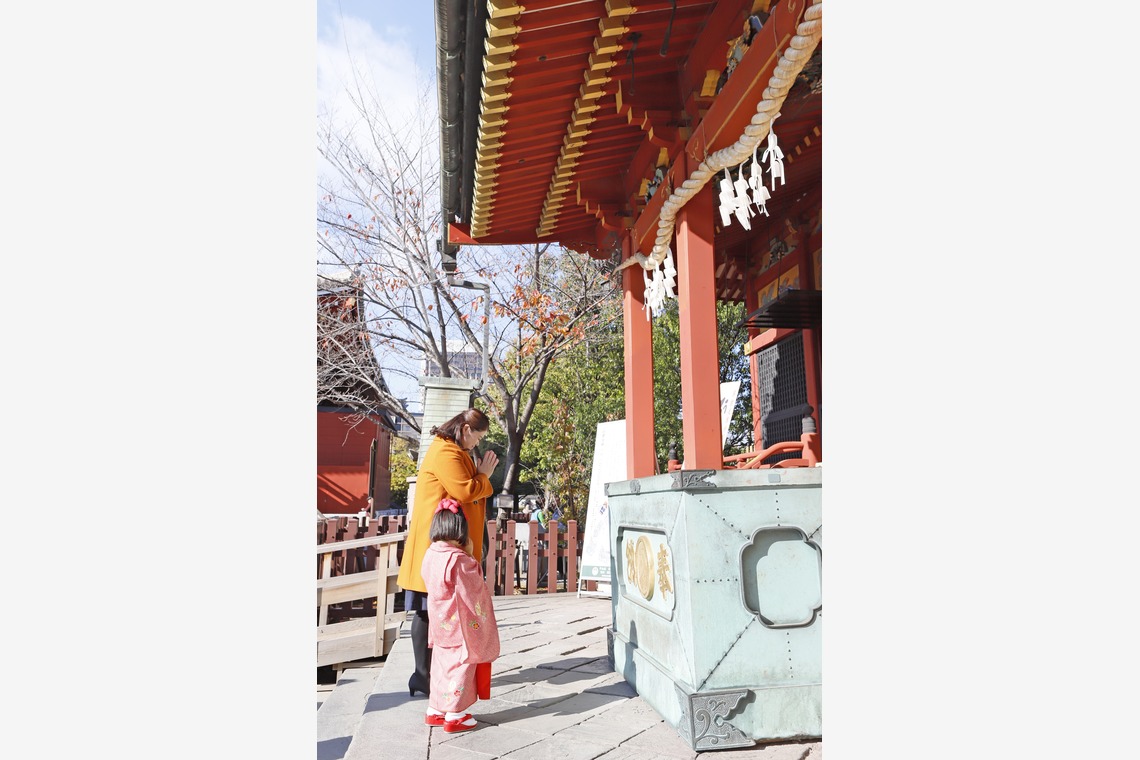 村田わかな広告写真が撮影した七五三フォトのアルバム「まりえちゃん七五三」