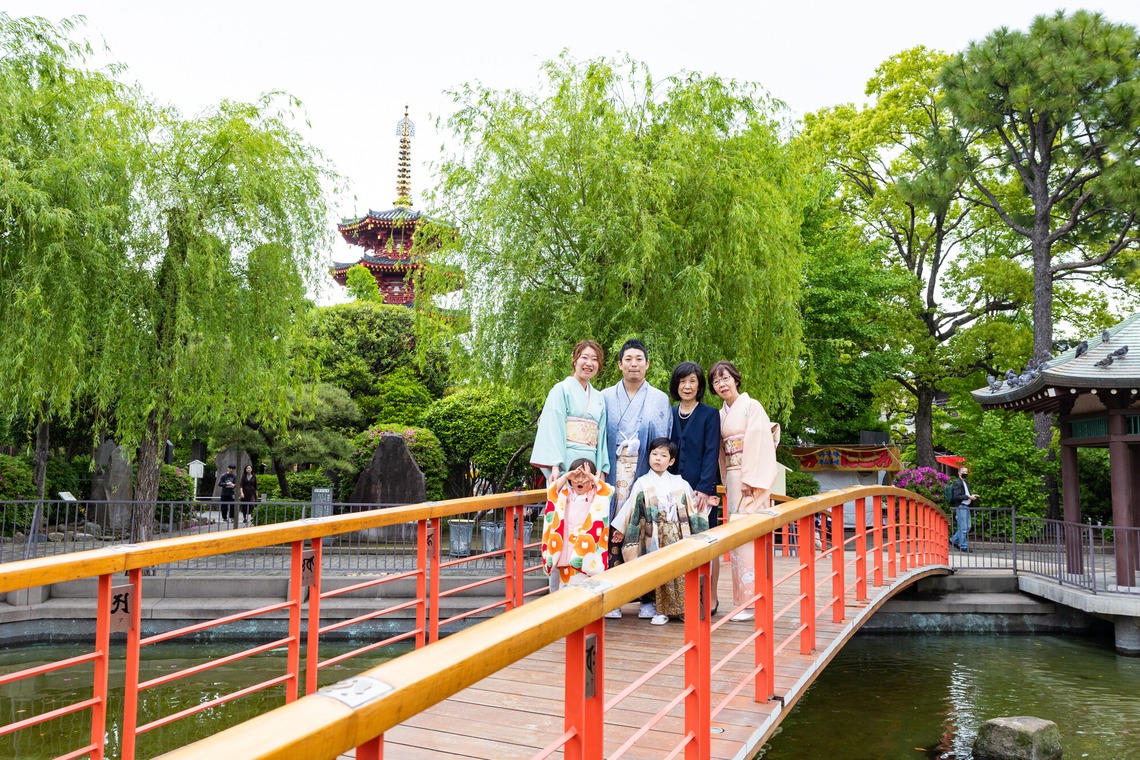 奥田大貴が撮影した「七五三」の写真