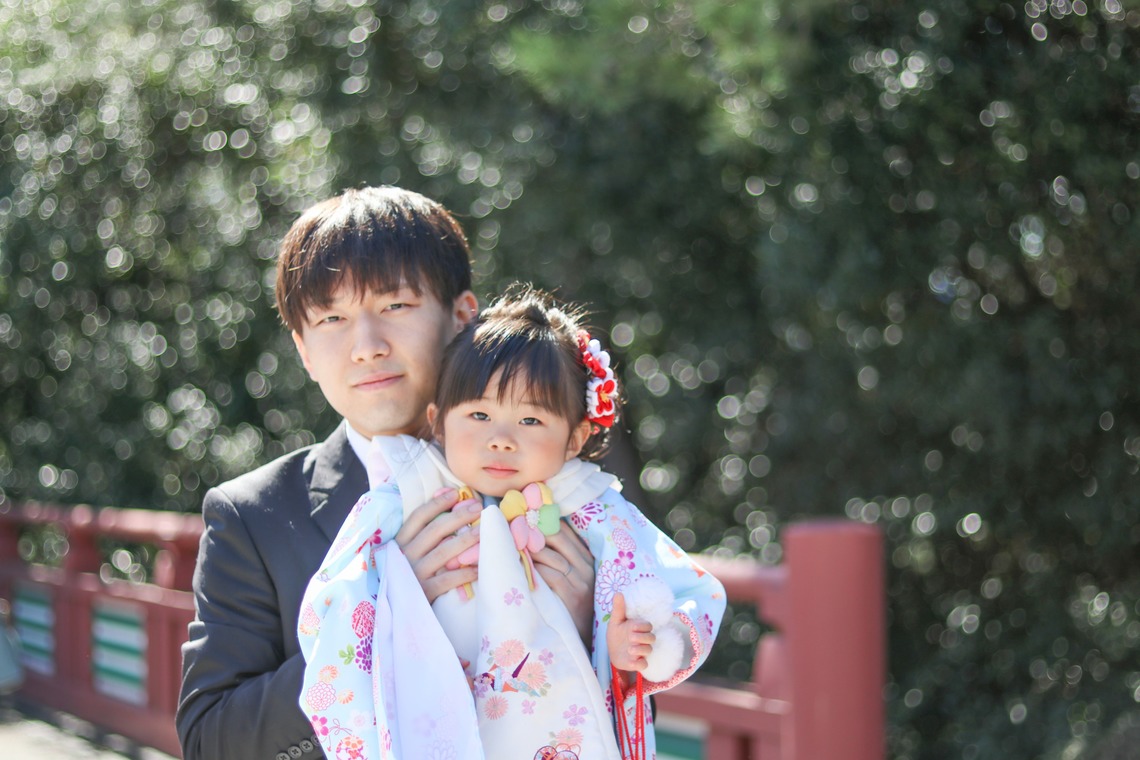かわもとじゅんいち【Jun3photo】が出張撮影した家族写真(キッズ,ベビーフォト)などが写った「七五三」の家族写真