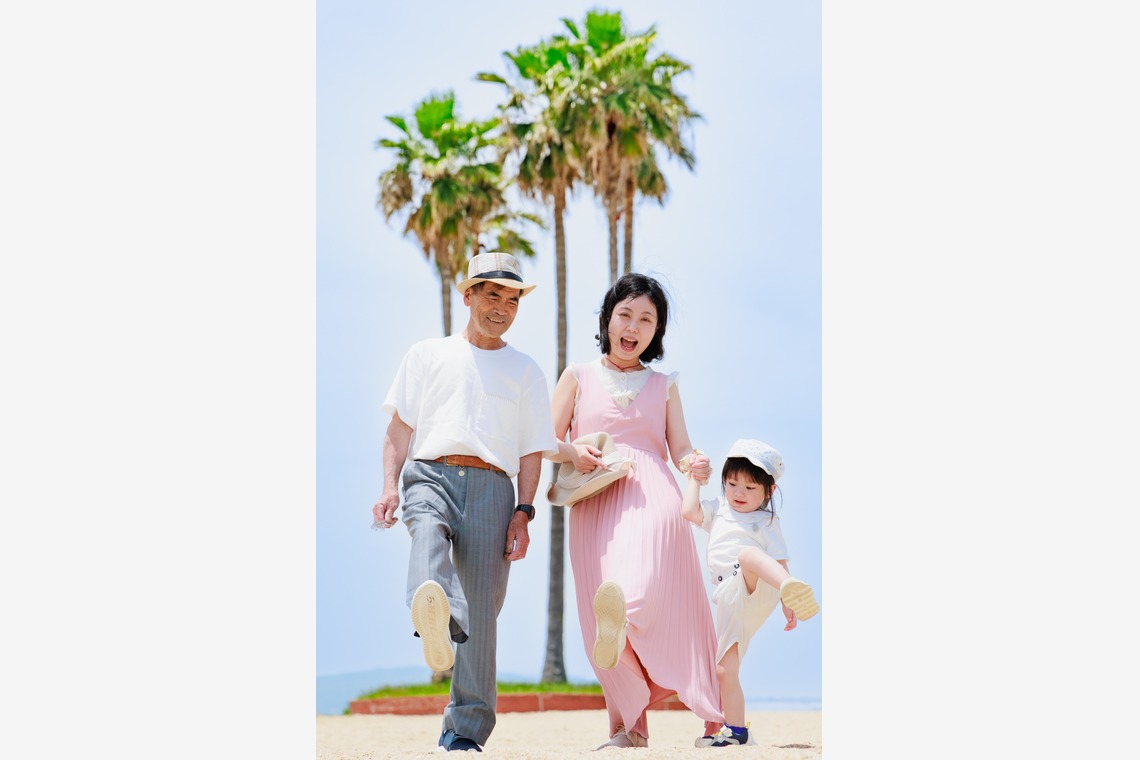 真方　祥が撮影した「家族写真」の写真