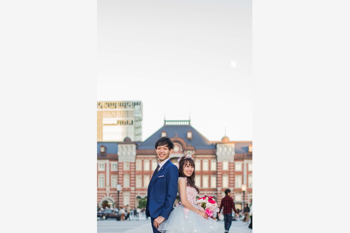 Photo Atelier feliceが撮影した「東京駅・丸の内のロケーションフォト」の写真