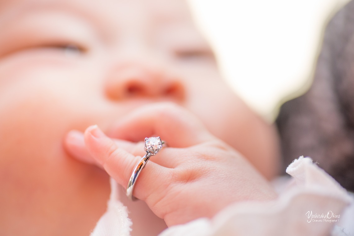 写楽堂が撮影した「ニューボーン＆お宮参り」の写真