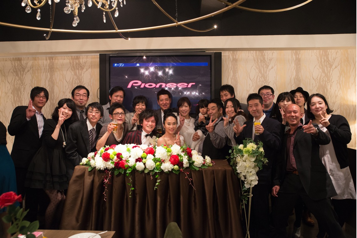 坂川直紀が撮影した「結婚式二次会」の写真