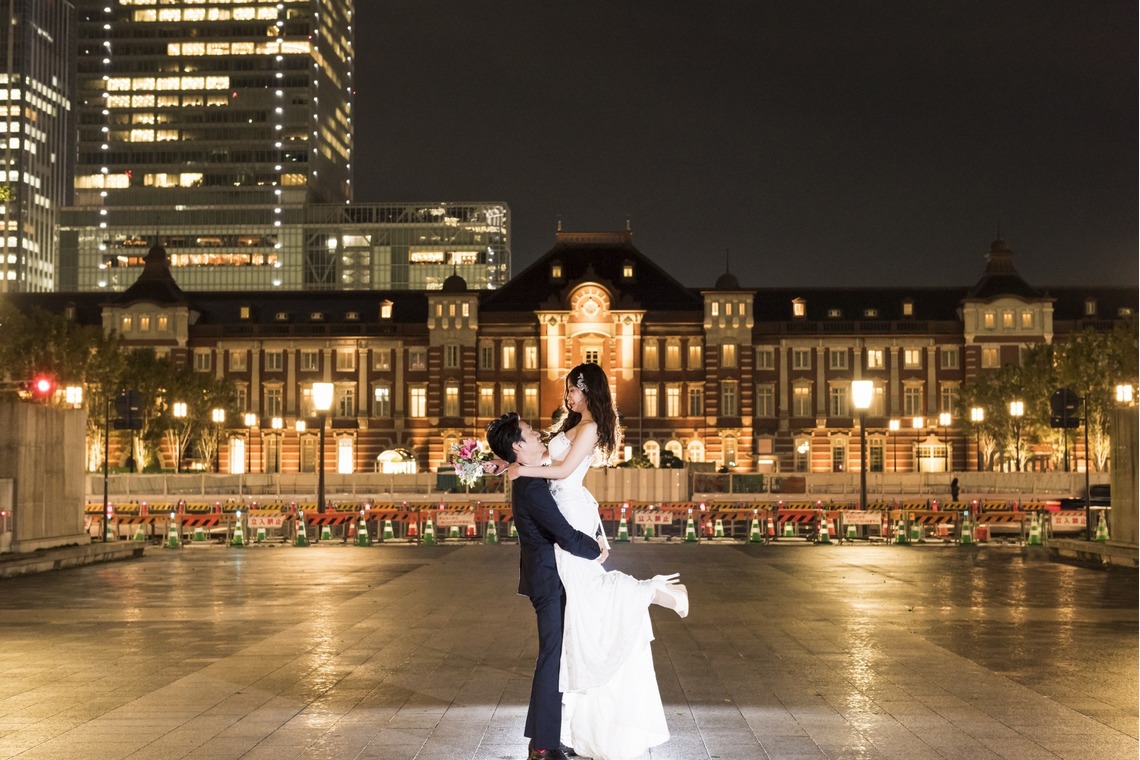 Photo of Tokyo station Night Photo taken by 24to Proddecu Photographer