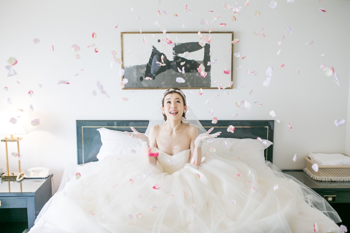 elle pupaが撮影した「披露宴当日」の写真