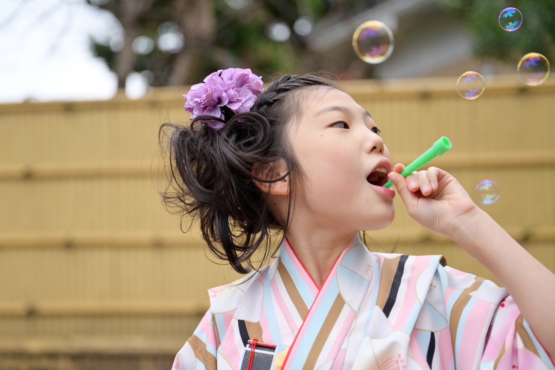 せおまさよが出張撮影した家族写真(キッズ,ベビーフォト)などが写った「出張撮影　七五三」の家族写真