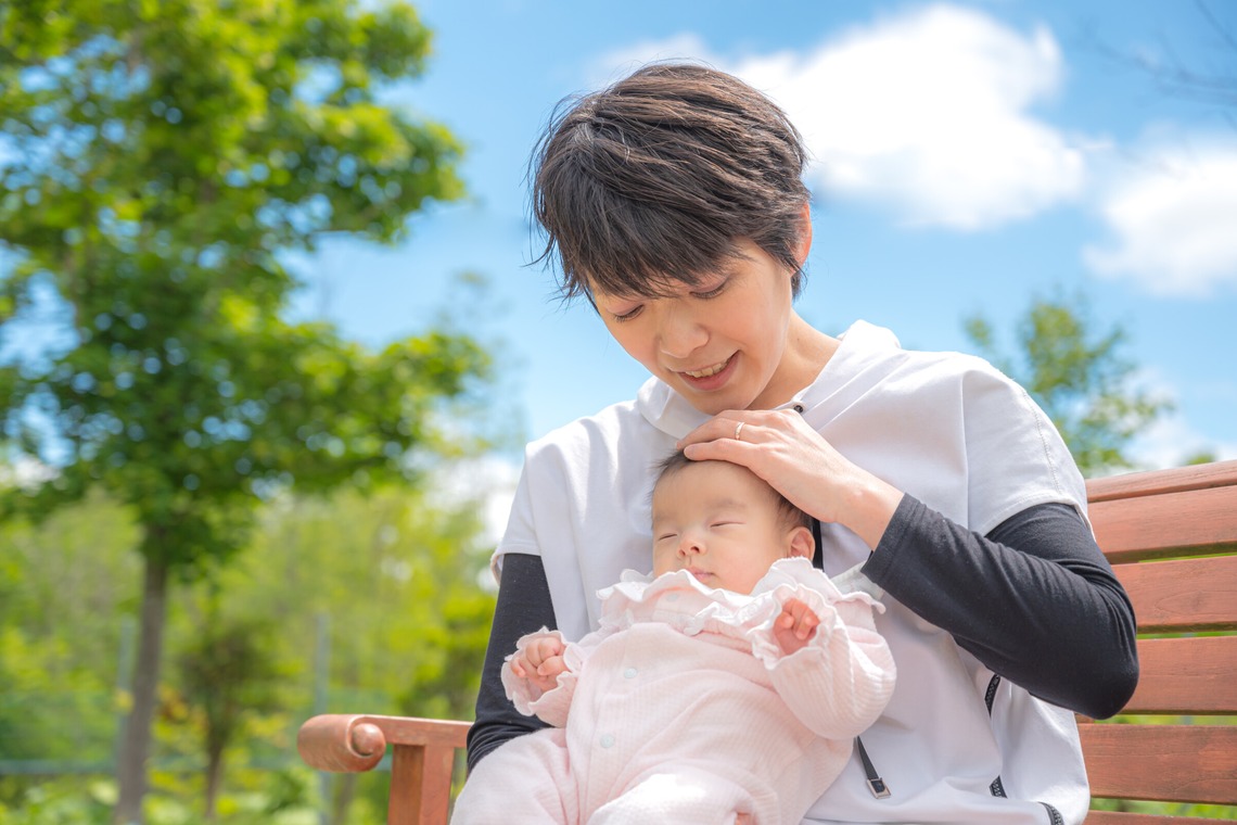 高木勇斗が出張撮影した家族写真(キッズ,ベビーフォト)などが写った「親子」の家族写真