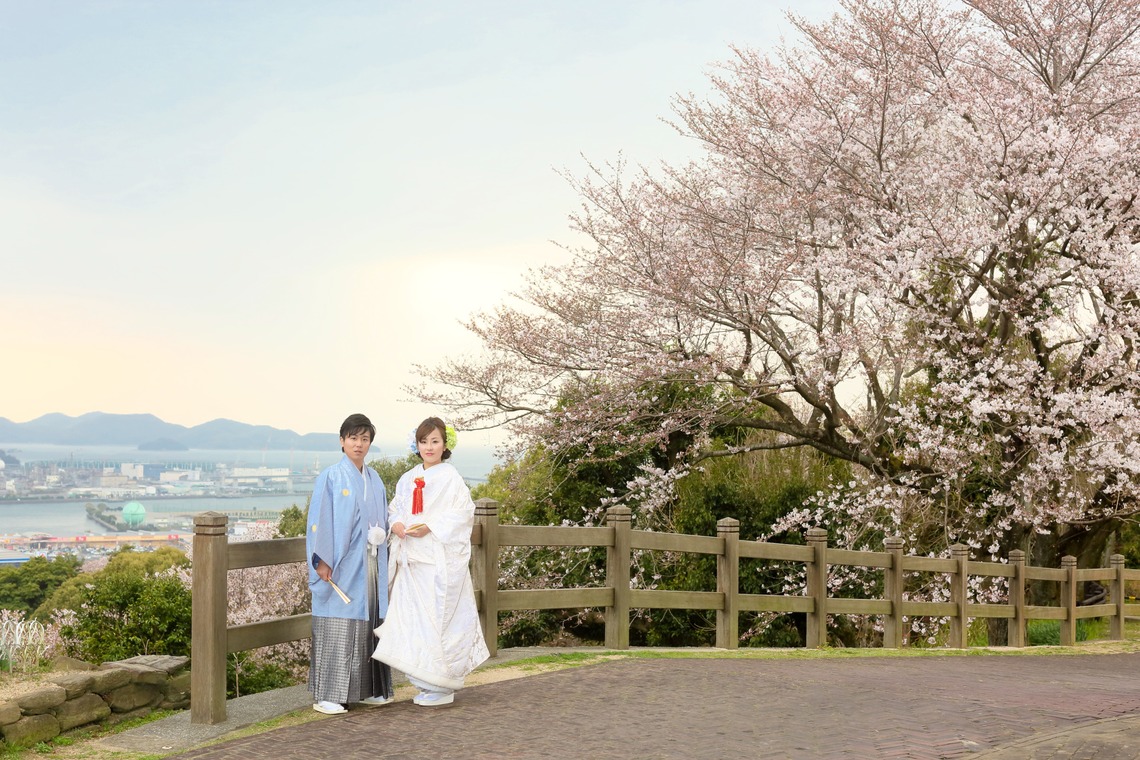 KIKIウェディングが撮影した写真のアルバム「海と桜」
