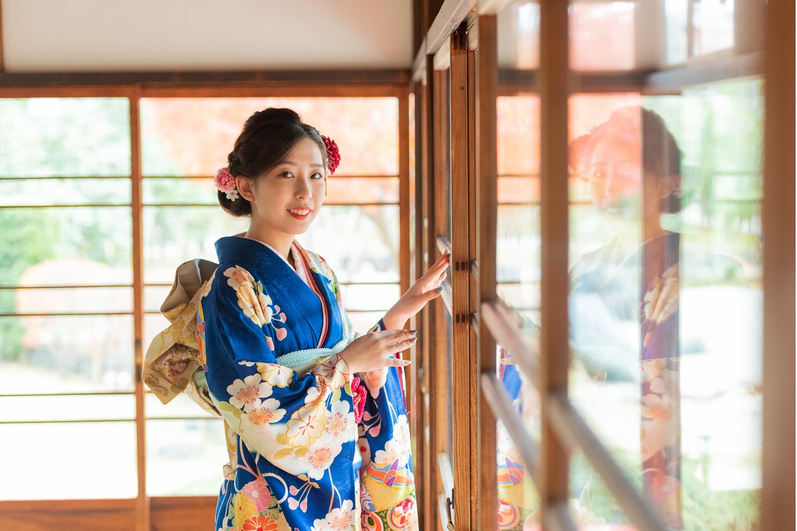 合同会社優希photoが出張撮影した家族写真(キッズ,ベビーフォト)などが写った「成人式」の家族写真