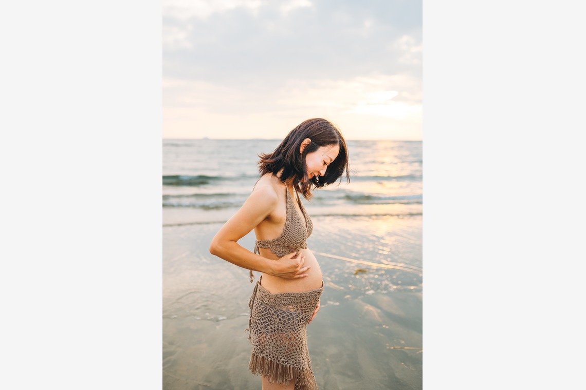 フォトグラファー笹が撮影した写真のアルバム「香川県 父母ヶ浜 マタニティ」