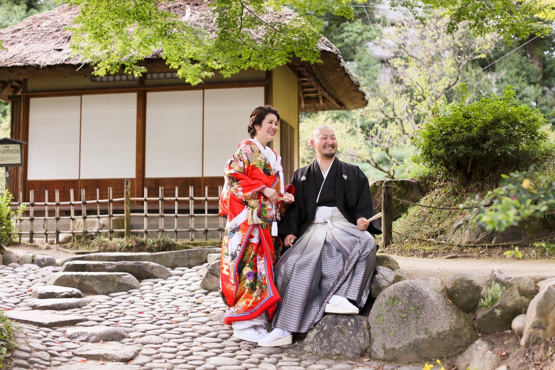 KIKIウェディングが撮影した「和装と洋装での前撮り」の写真