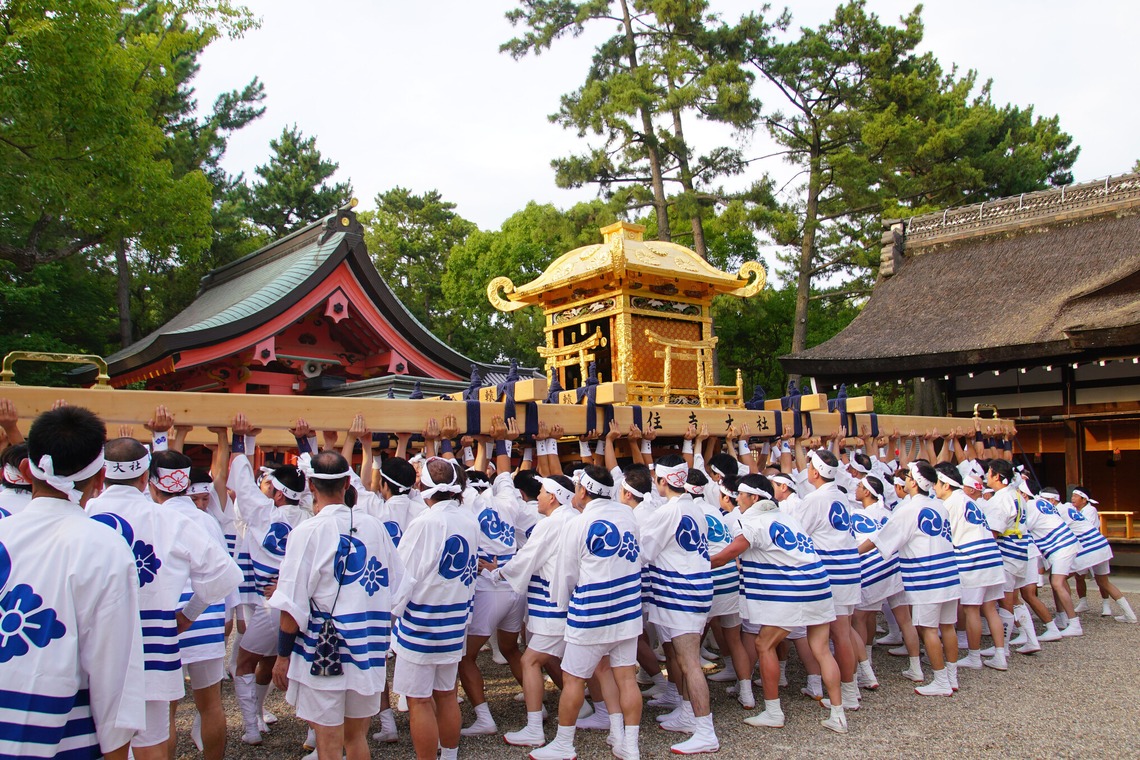 河野慈圓が撮影した「イベント撮影　住吉大社御輿渡御」の写真
