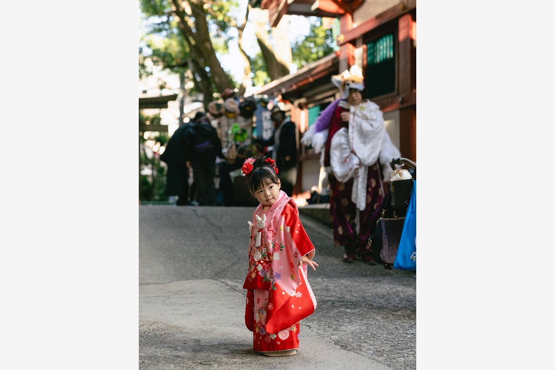 Tatsuyaが出張撮影した家族写真(キッズ,ベビーフォト)などが写った「七五三撮影」の家族写真
