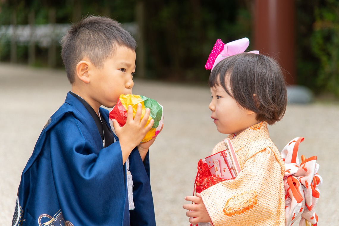 合同会社優希photoが出張撮影した家族写真(キッズ,ベビーフォト)などが写った「七五三写真」の家族写真