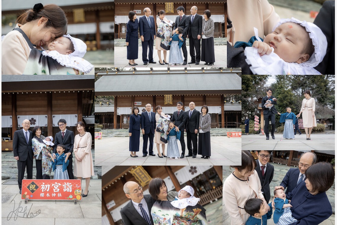 大森光太郎・K-PHOTOが撮影した写真のアルバム「お宮参り撮影」