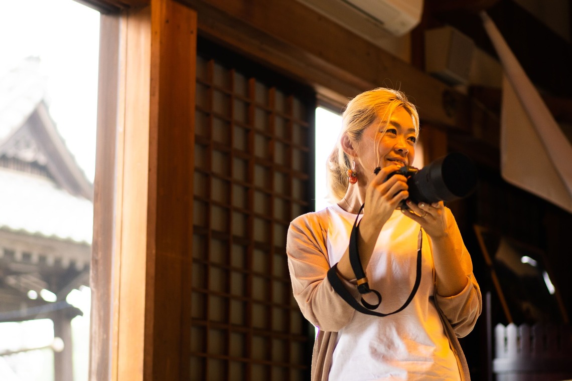 城尾由美子が撮影した「女性ポートレート」の写真