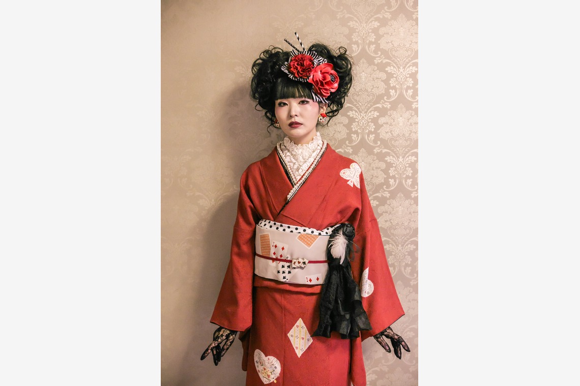 Soupが撮影した「振袖パンフレットモデル撮影」の写真