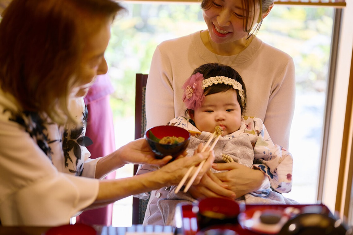 児玉 一成が撮影した写真のアルバム「お食い初め（梅の花）」