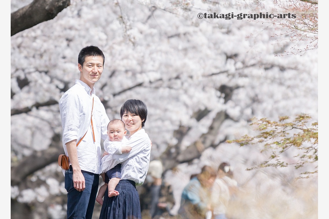 タカギグラフィックアーツが出張撮影した家族写真(キッズ,ベビーフォト)などが写った「出張撮影」の家族写真