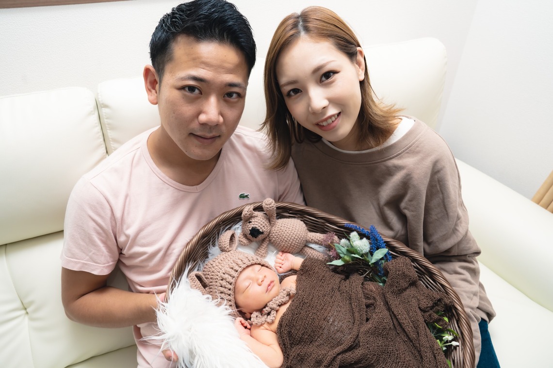 PHOTO 104が撮影した「ニューボーンフォト」の写真