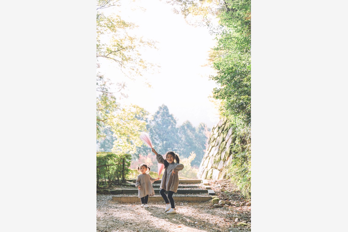 多田正子が撮影した「ファミリーフォト（バースデーフォト）」の写真