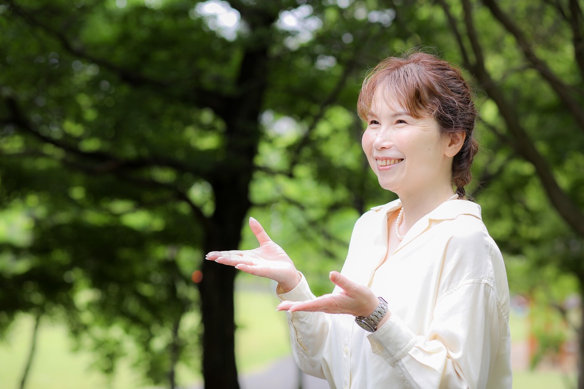 なかがわさとみが撮影した「女性起業家さんのプロフィール写真」の写真