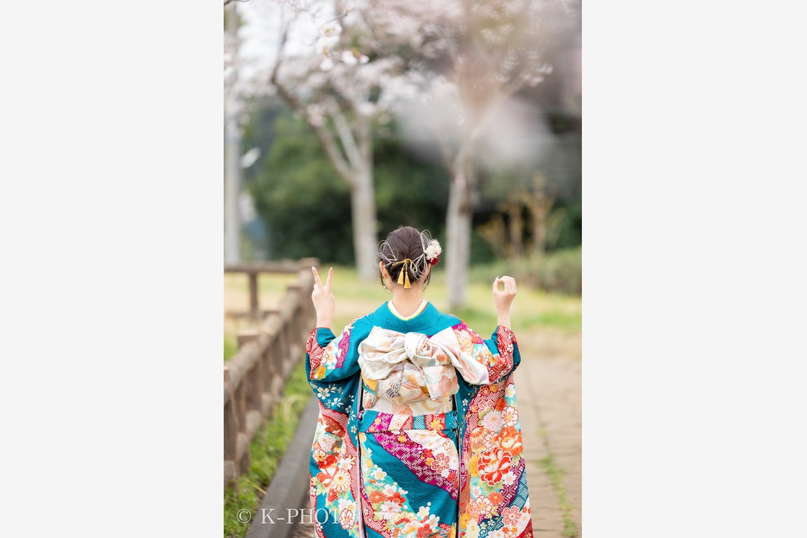 大森光太郎・K-PHOTOが出張撮影した家族写真(キッズ,ベビーフォト)などが写った「成人式撮影」の家族写真