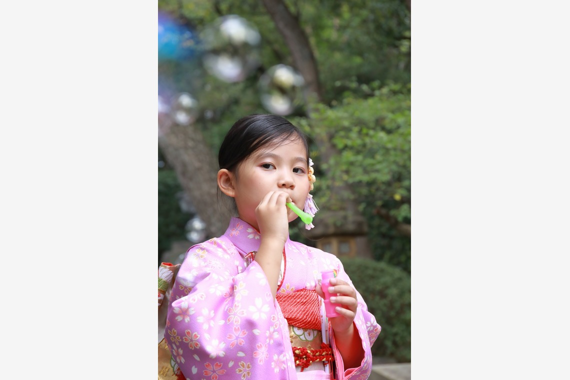 あさつきカメラが撮影した写真のアルバム「七五三撮影、お宮参り」