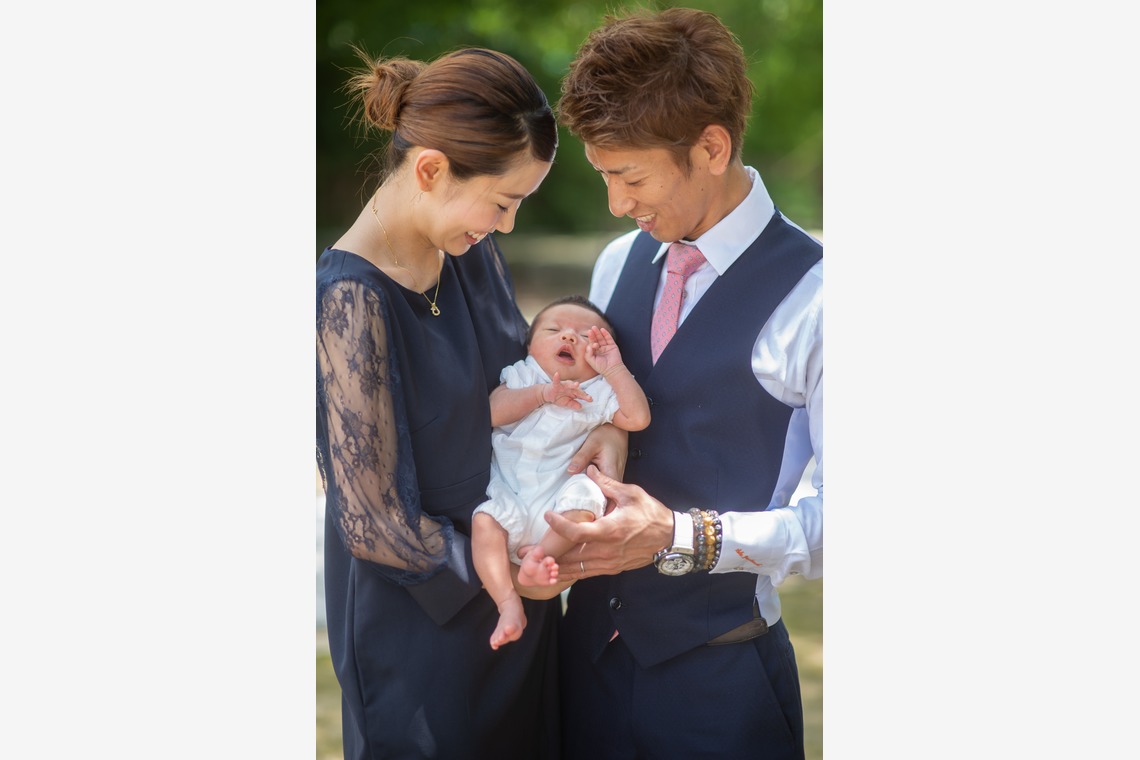 竹部 祐樹が撮影した前撮り/後撮り出張撮影のアルバム「お宮参り＠唐津神社」